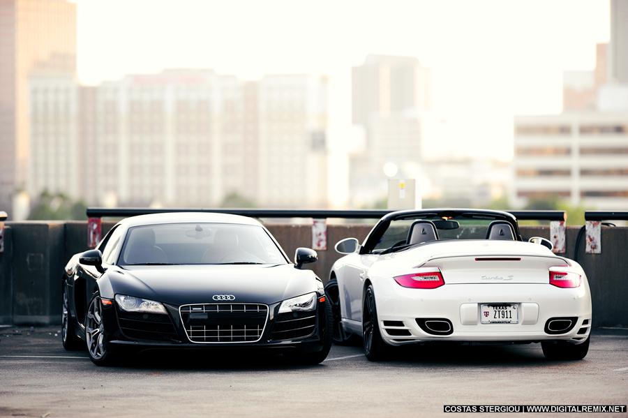 Audi R8 + Porsche 911 — photo 27