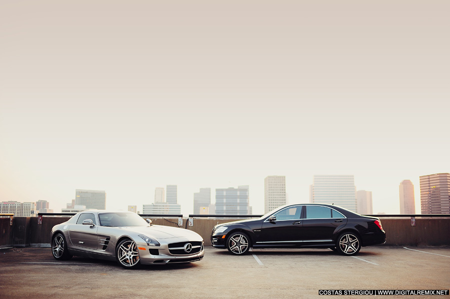 Mercedes SLS + S63 — photo 28