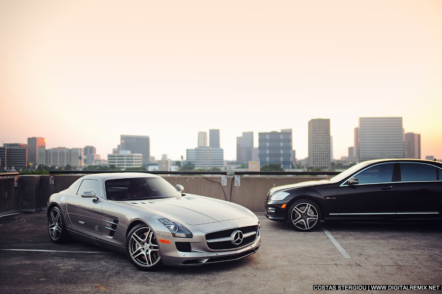 Mercedes SLS + S63 — photo 29
